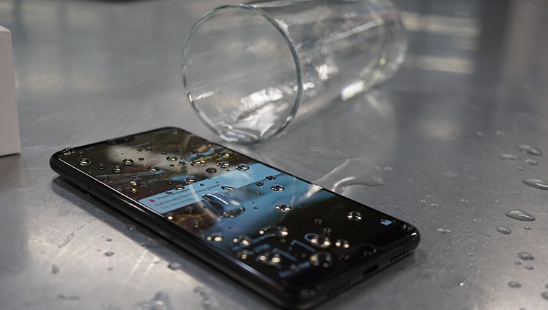 Huawei p20 pro waterproof or not